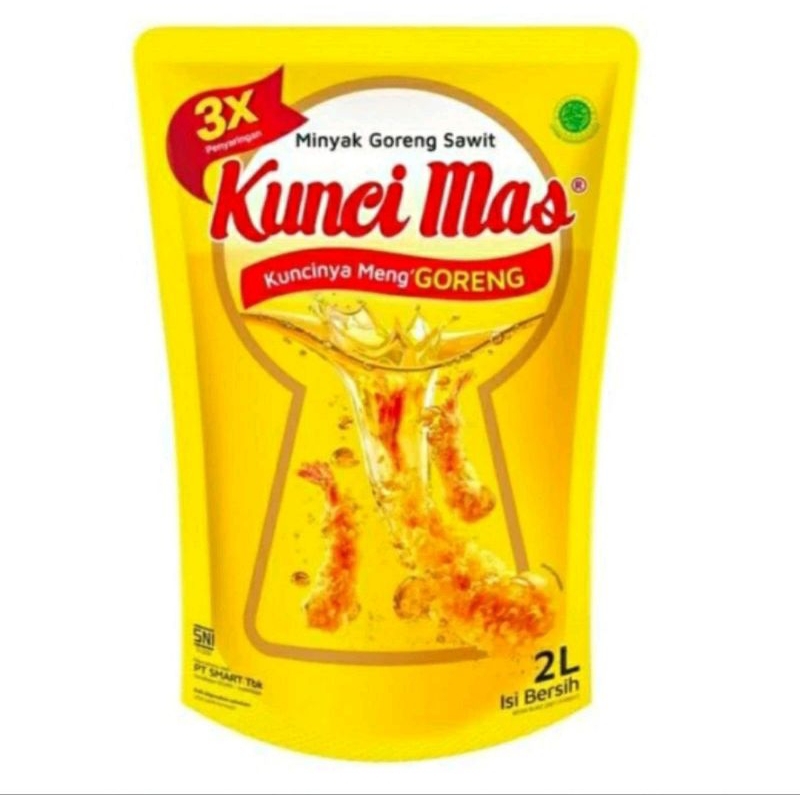 minyak goreng kunci mas 2ltr