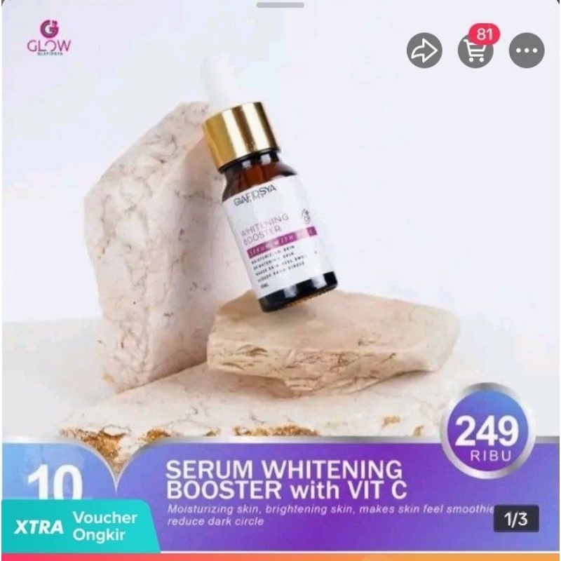 serum whitening booster glafidsya by dr. reza