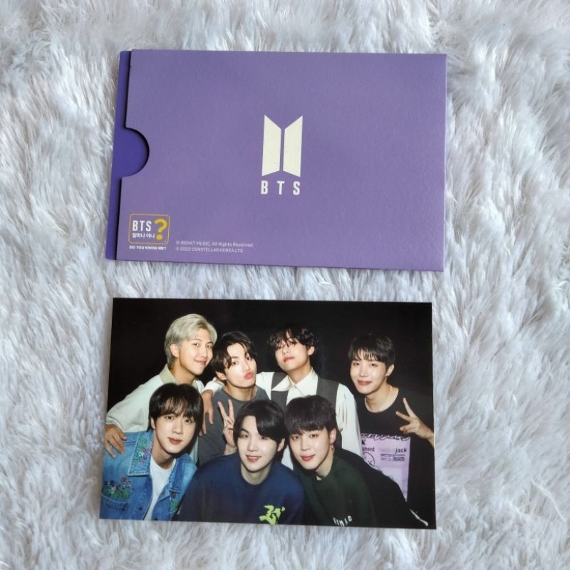 Postcard Rare DYKM BTS OFFICIAL Baca deskripsi ya