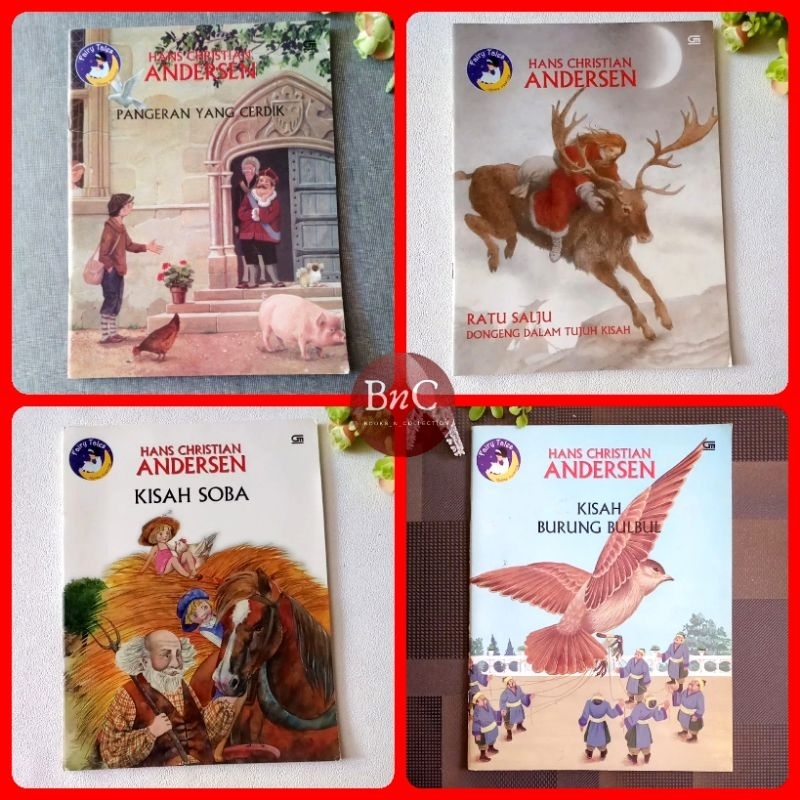 buku dongeng Fairy Tales Hans Christian Andersen preloved