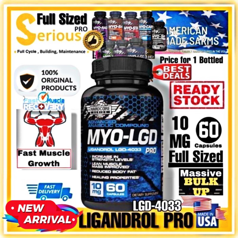 [ Best Sarms Massive Bulking ] MYO LGD Ligandrol 4033 Savage Line Labs USA