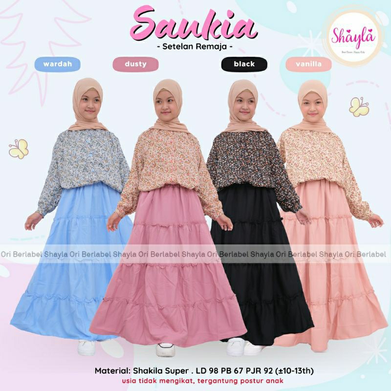 Saukia setelan remaja by Shayal