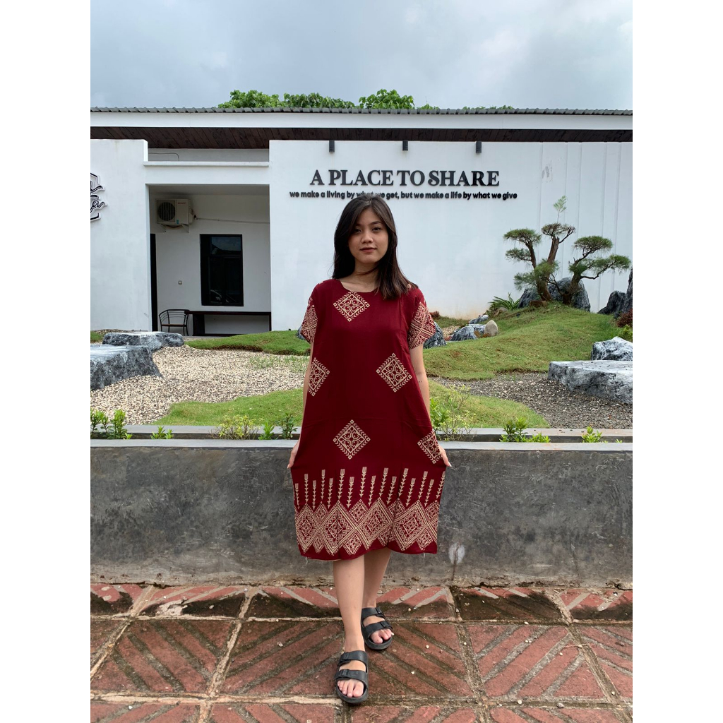 Daster Kekinian Baju Daster Wanita Daster Bali Dress Bali Daster