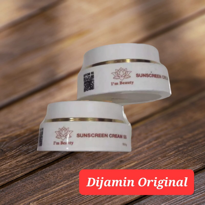I’m Beauty Sunscreen Cream SS - Sensitive Skin - sunblock krim kulit sensitif - tabir surya im beaut
