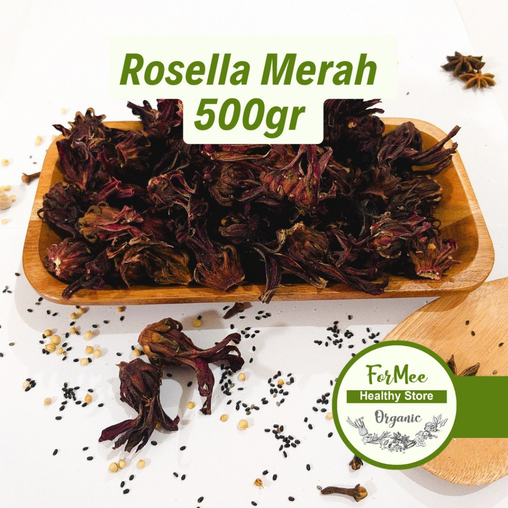 

500gr Bunga Rosella Merah / Dried Red Rosella