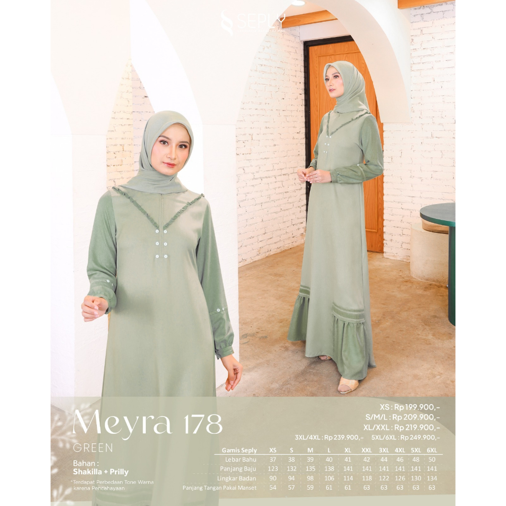 TERBARU GAMIS MEYRA 178 BY SEPLY