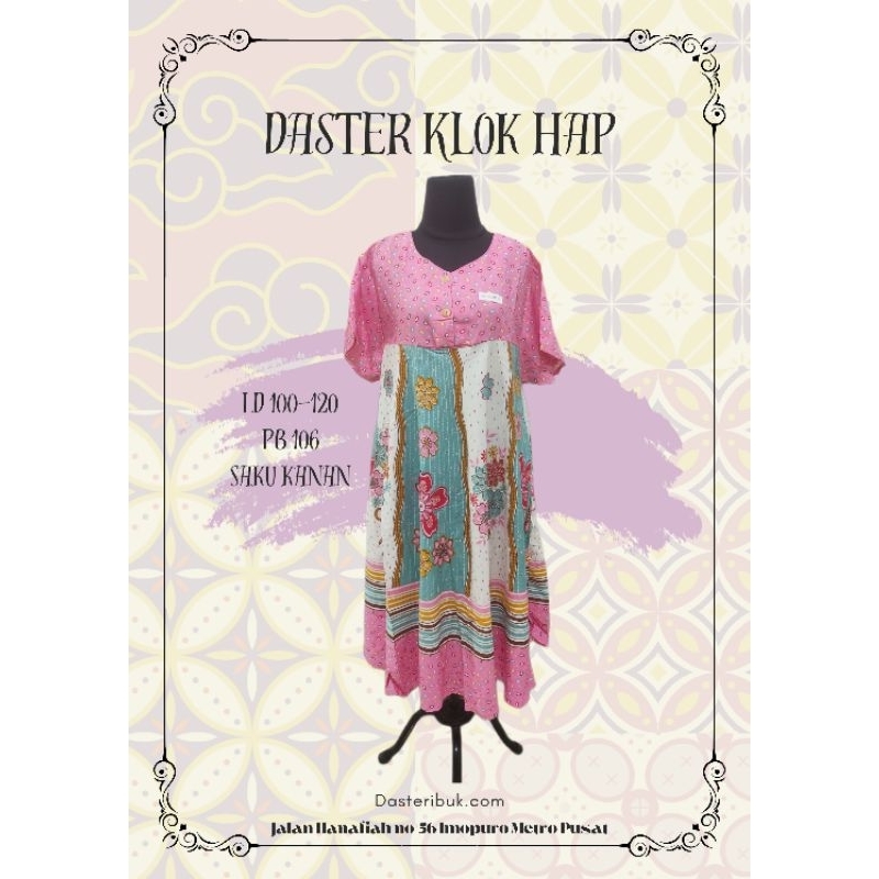 Daster HAP klok Obral