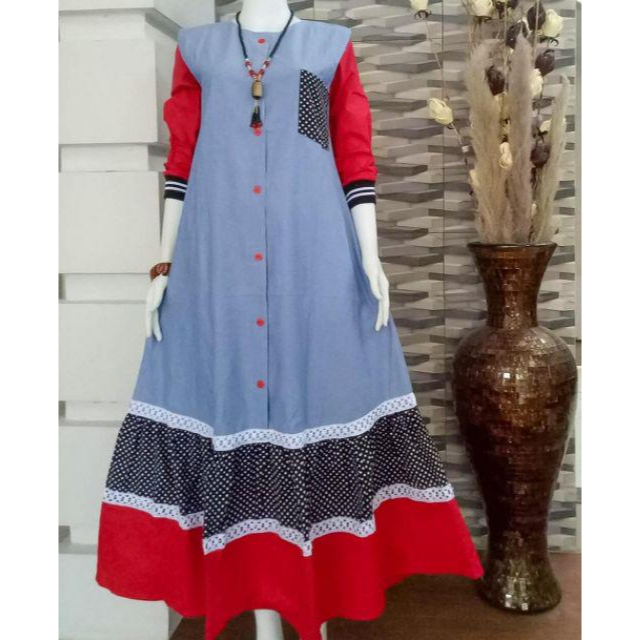 Adeva Dress Gamis Cantik Kekinian