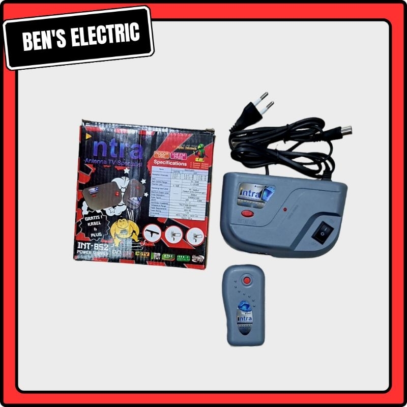booster antena tv remote intra INT 852