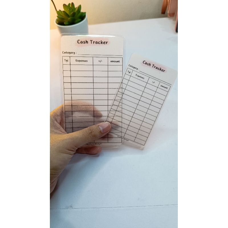 

Vellum Cash Tracker A6 dan A7