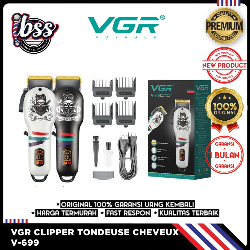 VGR CLIPPER TONDEUSE CHEVEUX V-699 CLIPPER CORDLESS