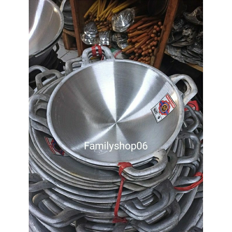 Wajan Kuali Super Sp Alumunium No 16 cm Diameter 40 cm