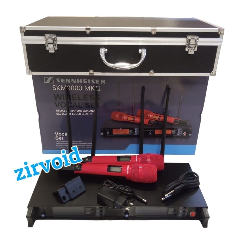 SENNHEISER SKM9000 MKII MIC WIRELESS VOCAL SET MICROPHONE SKM 9000 MERAH