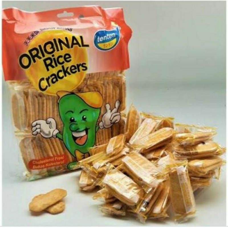

RICE CRACKERS ORIGINAL TENTEN isi 80pcs (2pcs x 40 pack)