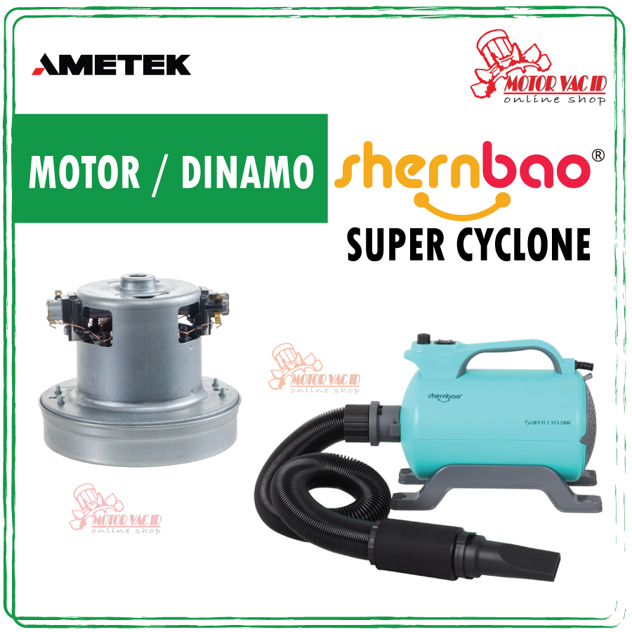 Motor Blower / Dinamo Pet Grooming SHERNBAO Super Cyclone