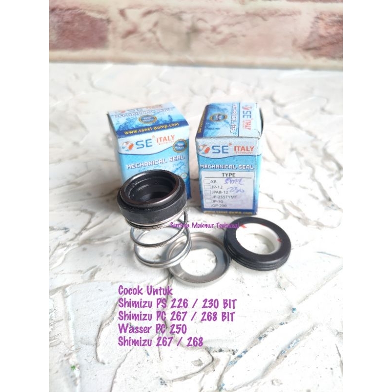 SHIMIZU 250 Mechanical Seal Mekanik Pompa Air PS 226 / 230