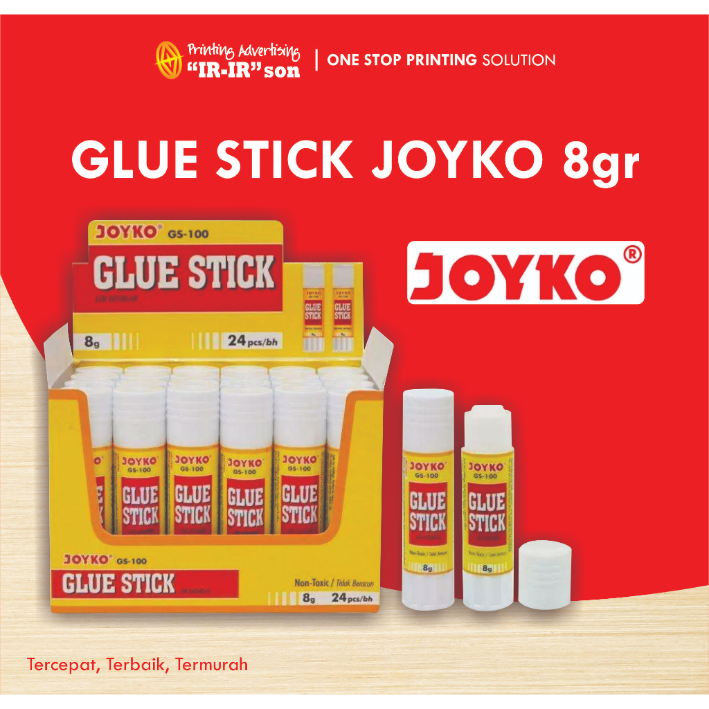 

LEM GLUE STICK JOYKO 8 G LEM KERTAS LEM BATANG