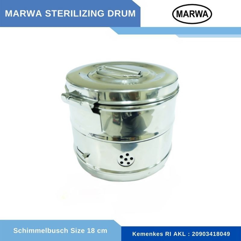 Dressing Drum Marwa / Tromol 18cm / Schimmelbusch Drum