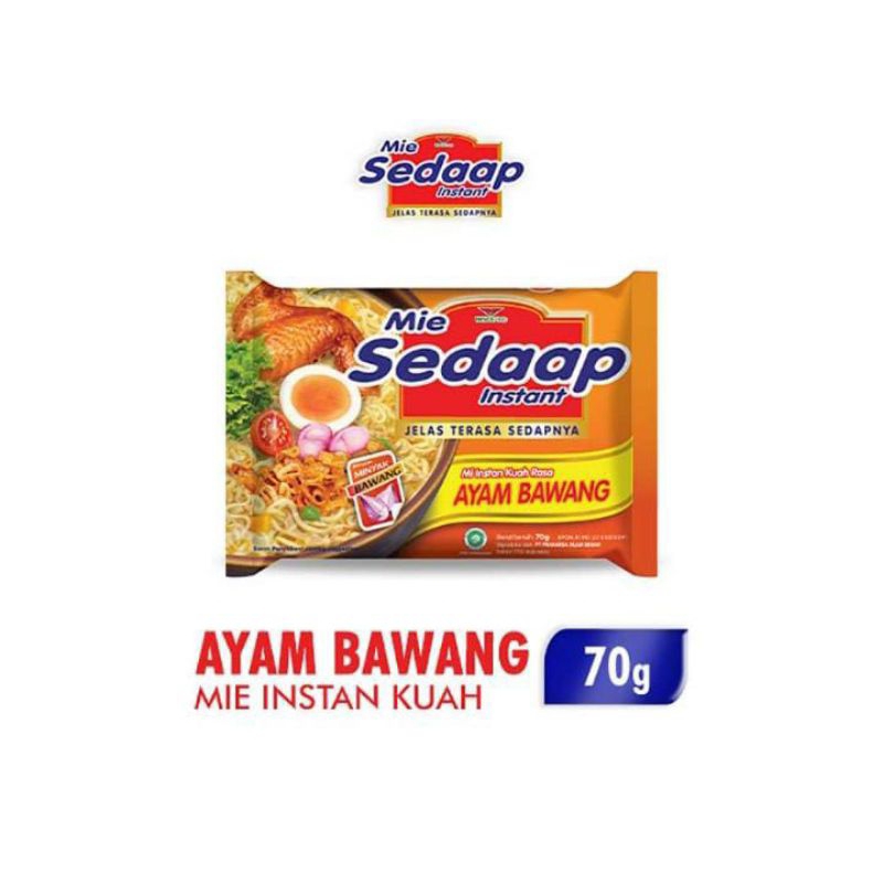 

SEDAAP mie instant ayam bawang 70gX5