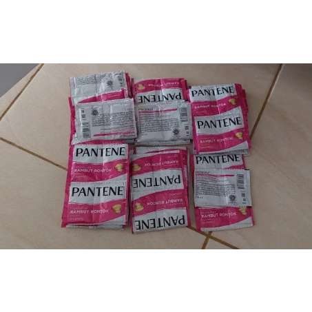 pantene shampoo shaset ( Repack) - rambut kering, 10ml x 12pcs