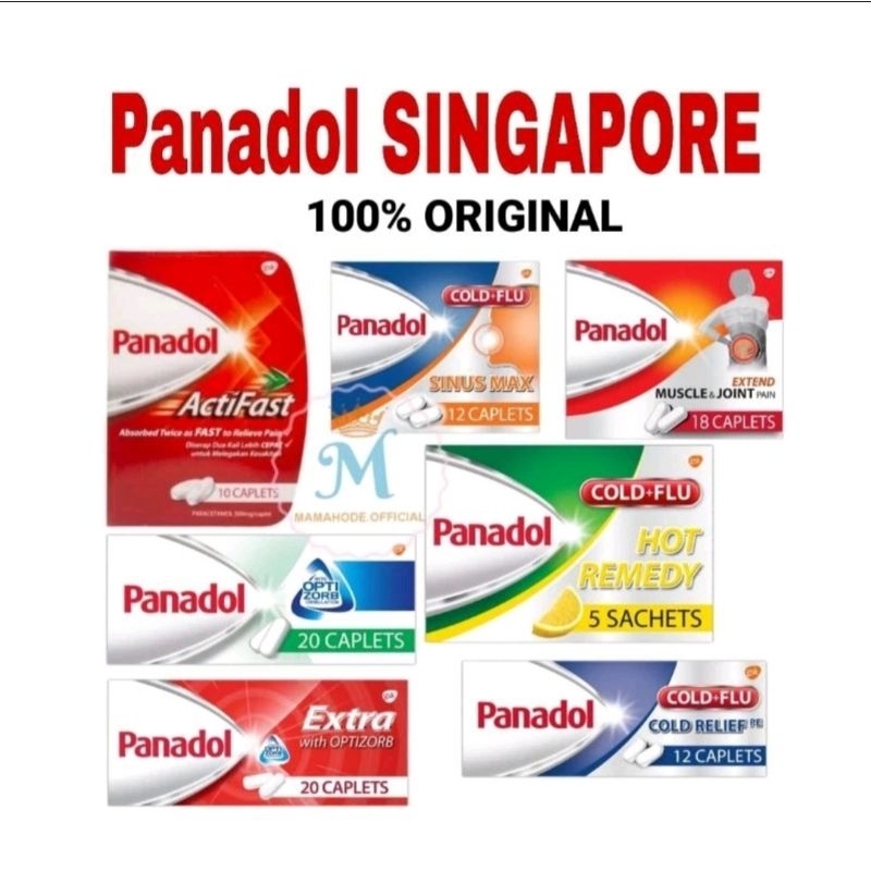 PANADOL SINGAP0RE / ACTIFAST / PANADOL EXTRA