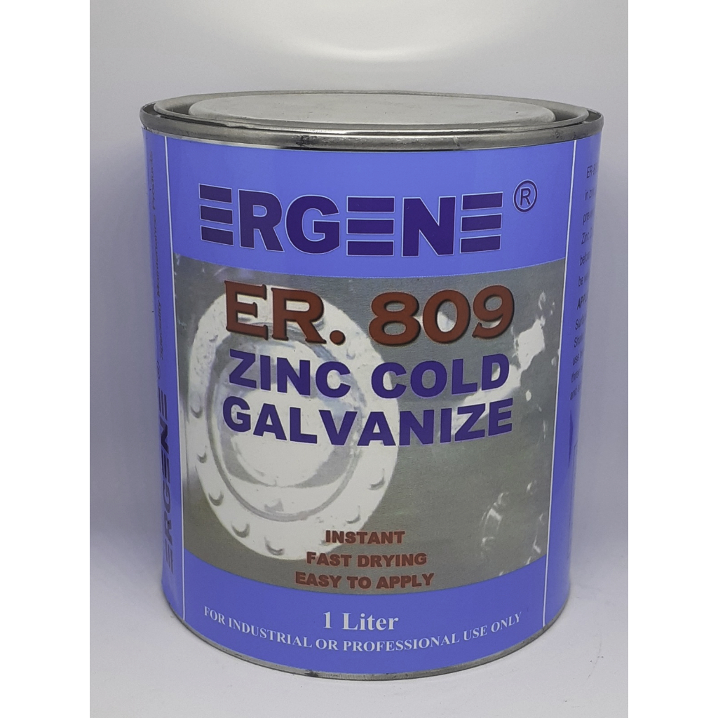 Zinc Cold Galvanize 1 Liter-Alternatif hotdip galvanis-Cat Anti Karat-Instan-celup-kuas-semprot
