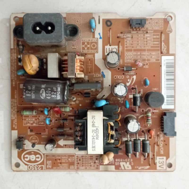 PSU POWER SUPPLY REGURATOR MESIN TV SAMSUNG UA24H4053/UA 24H4053 (PSU SG 24)