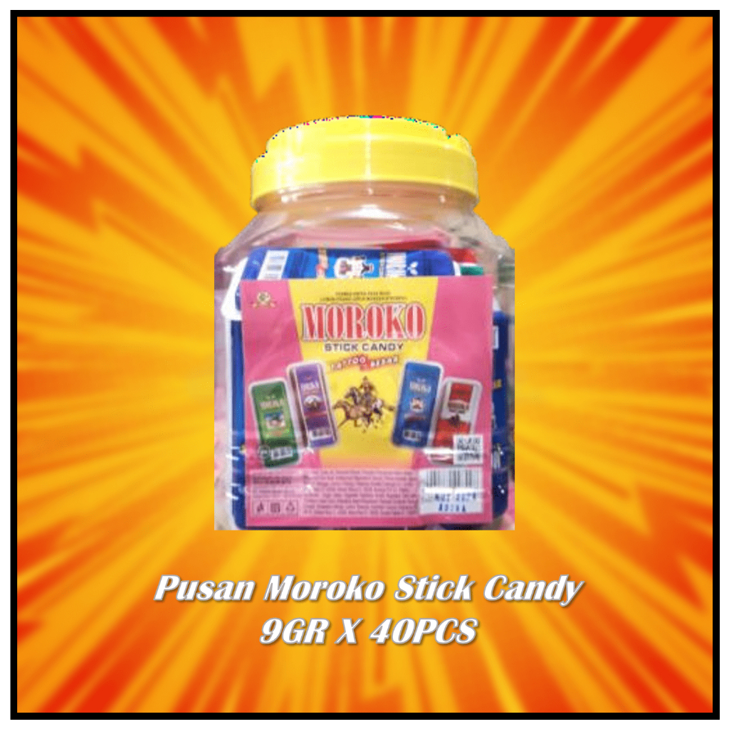 

Pusan moroko stick candy 360GR X 40PCS