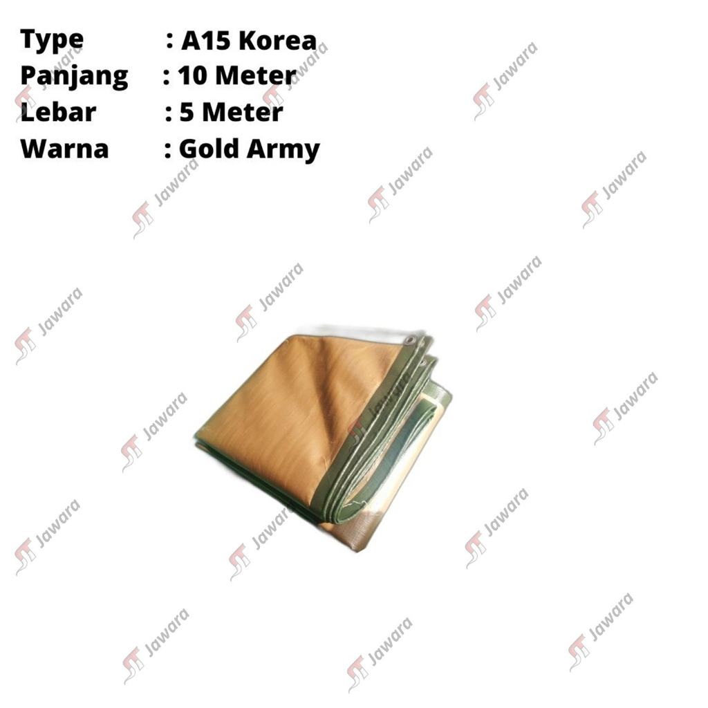 Terpal Tebal 5x10 Meter Type A15 Korea