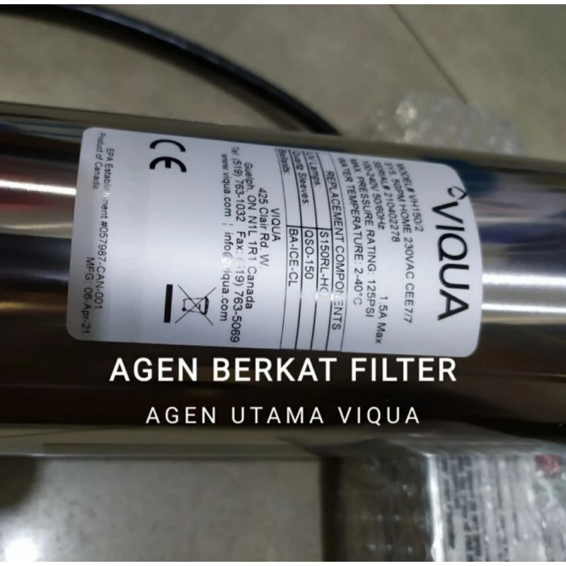 VIQUA VH150 UV Sterilizer - Sistem Penyaringan Air Terbaik