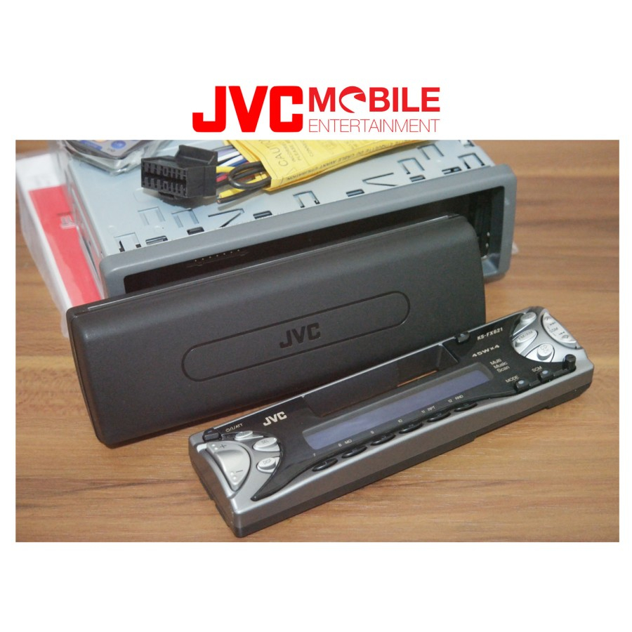 JVC KS-FX621 Single Din Radio Kaset Full Logic RCA Audio Pre-Out Audio Mobil