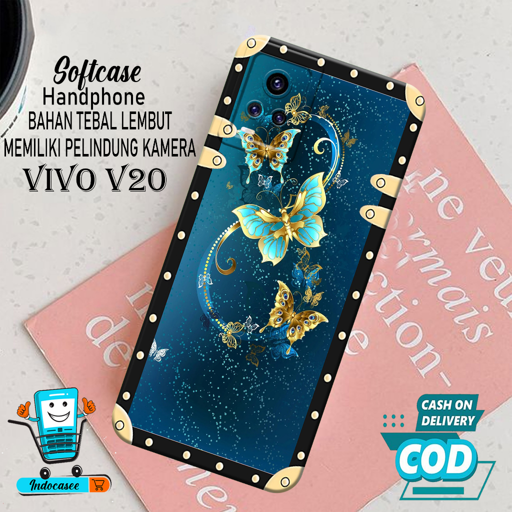 Case Hp VIVO V20 - Softcase VIVO V20 - Casing VIVO V20 - Kesing VIVO V20 - Silikon VIVO V20 - Case L