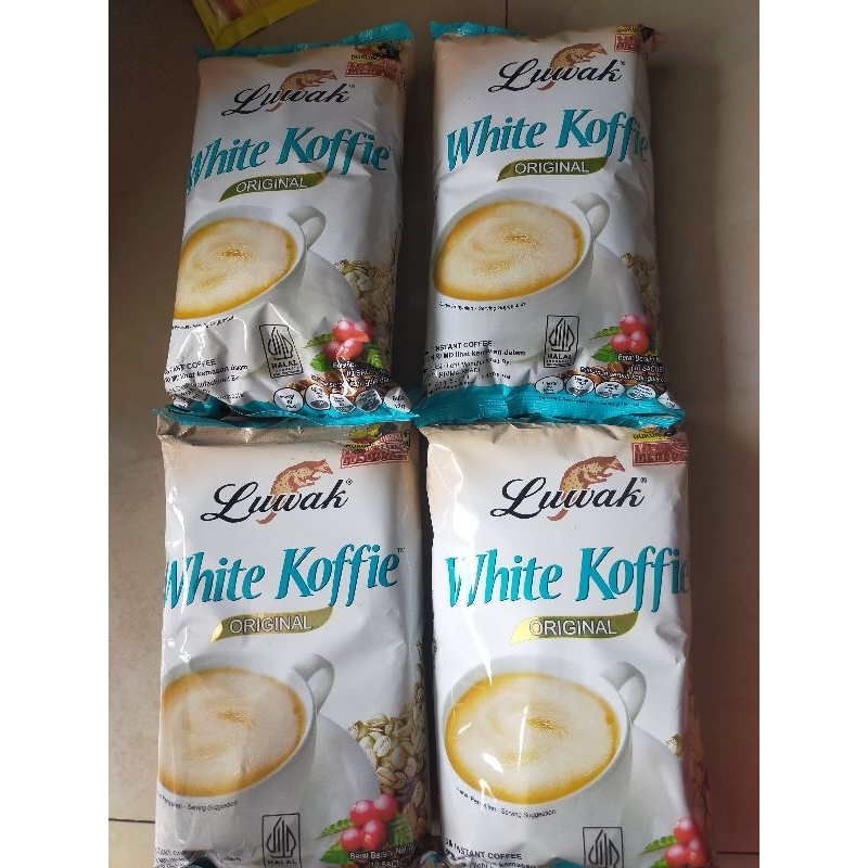 

KOPI LUWAK WHITE COFFE 1 PACK (isi 10 pcs)