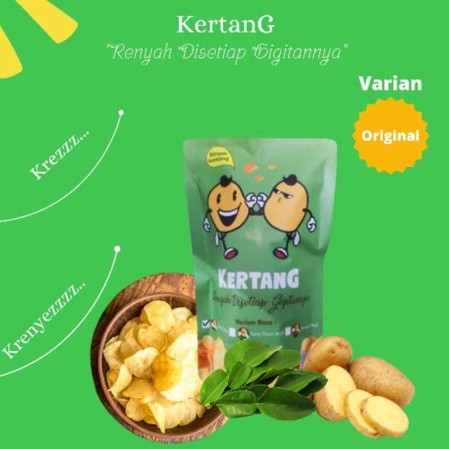 

Keripik kentang KertanG Original 65gr