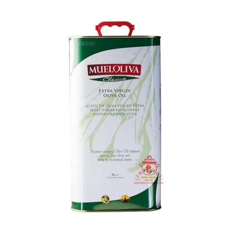 

MUELOLIVA Extra Virgin Olive Oil Can 5Ltr