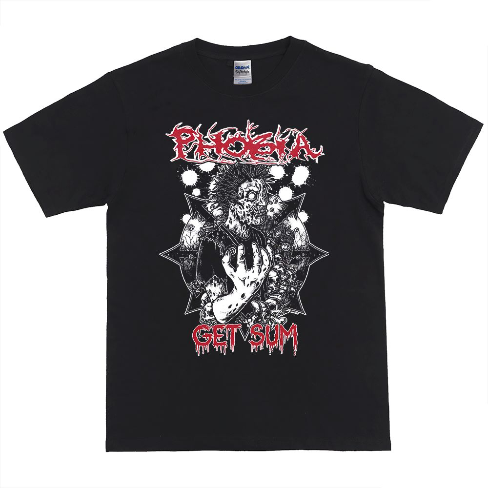 KAOS BAND PHOBIA TSHIRT VINTAGE Merchandise by RughSide