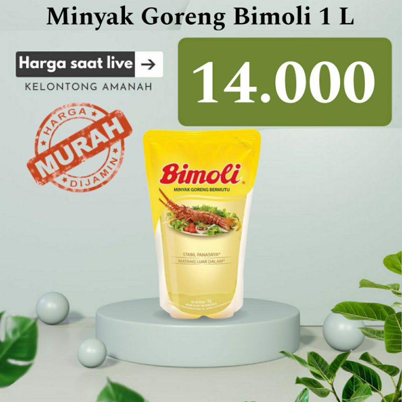 

Minyak Goreng Bimoli Kemasan 1 Liter
