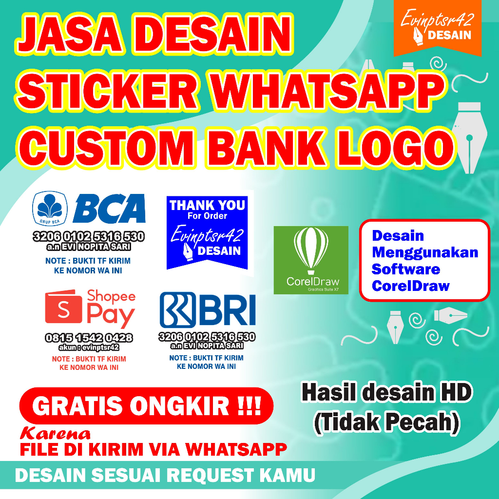 

STICKER WA/WHATSAPP STICKER WA CUSTOM