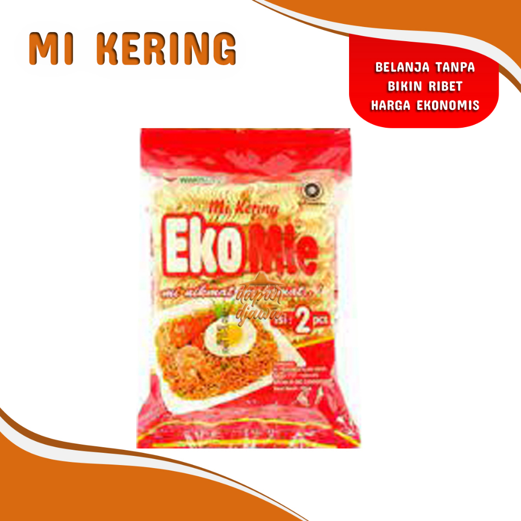 MI MIE KERING KUNING EKOMIE