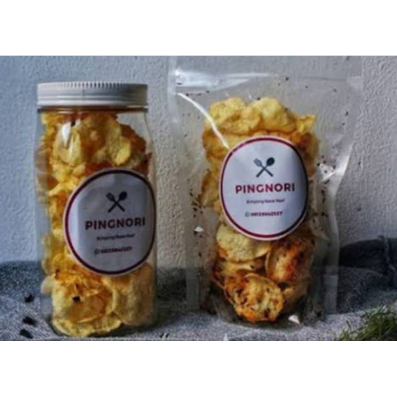 

Ainun cake & pingnori emping rasa