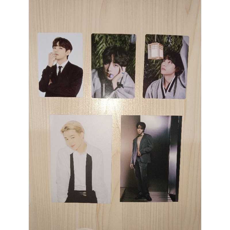 OFFICIAL Photocard BTS Jimin V - MPC Tae Dalmajung - MPC Tae PTD - Jimin NYEL Postcard - Jimin UMS P