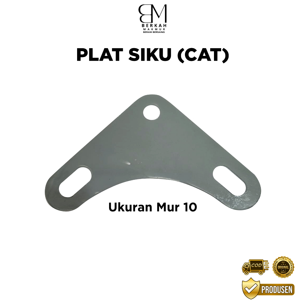 Plat Siku Cat Tipis Asli Untuk Besi Rak Siku Lubang
