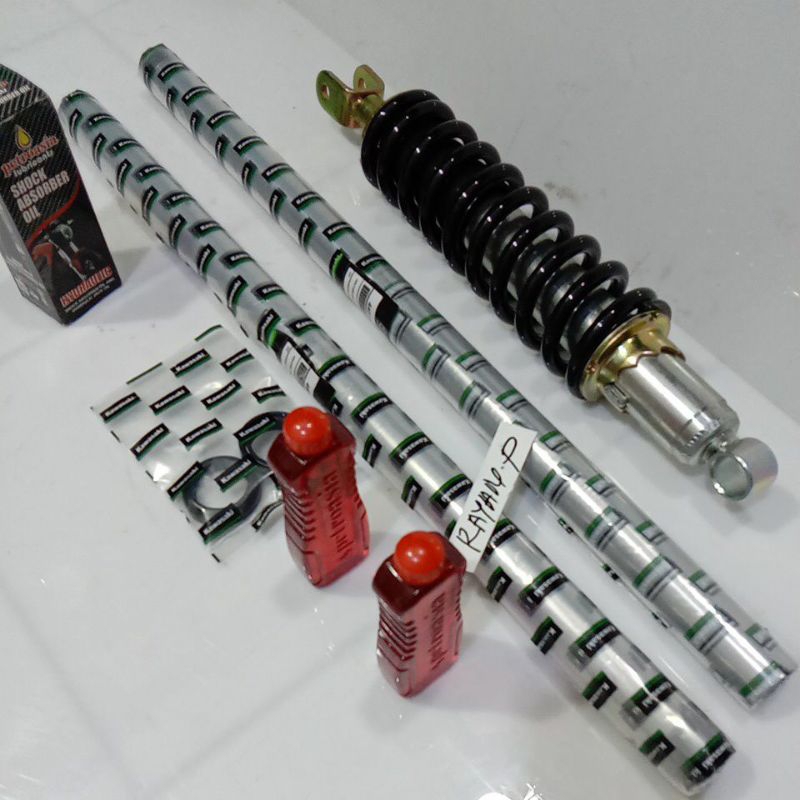 sok depan + belakang KLX150 KLX150 sil+oli+sok teleskop