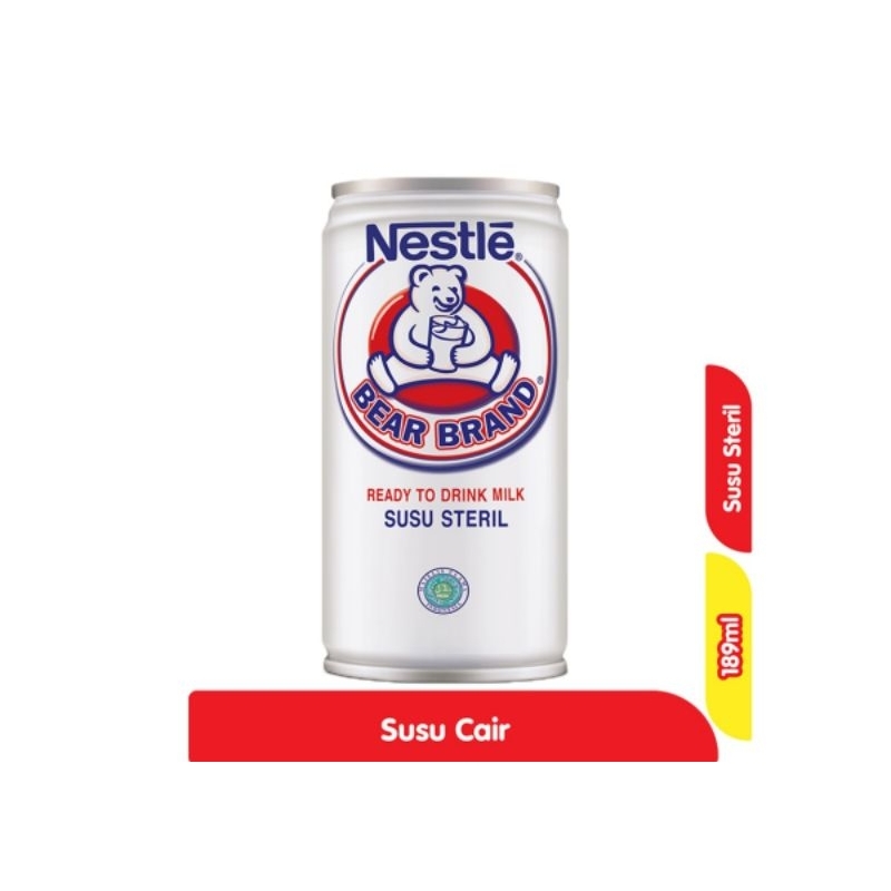 

Bear Brand Susu Steril 189ml