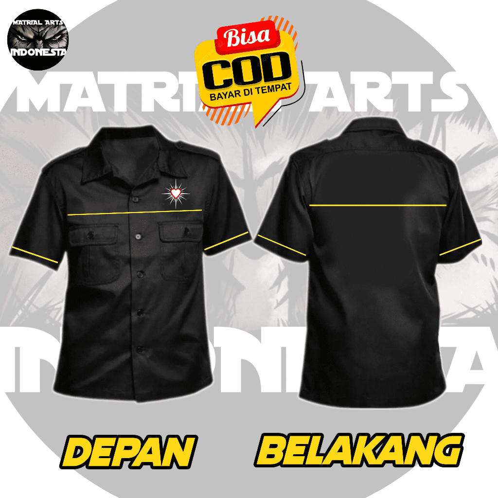 kemeja psht bordir simpel - hem psht keren - kemeja psht keren