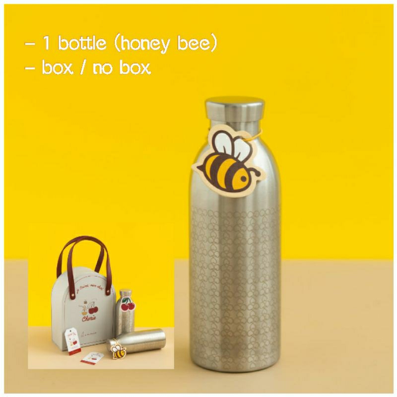 banban cherie premium tumbler mmehuillet 1 botol stainless 500ml HONEY BEE