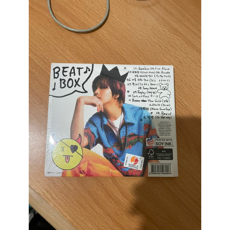 album nct beat box cover haechan