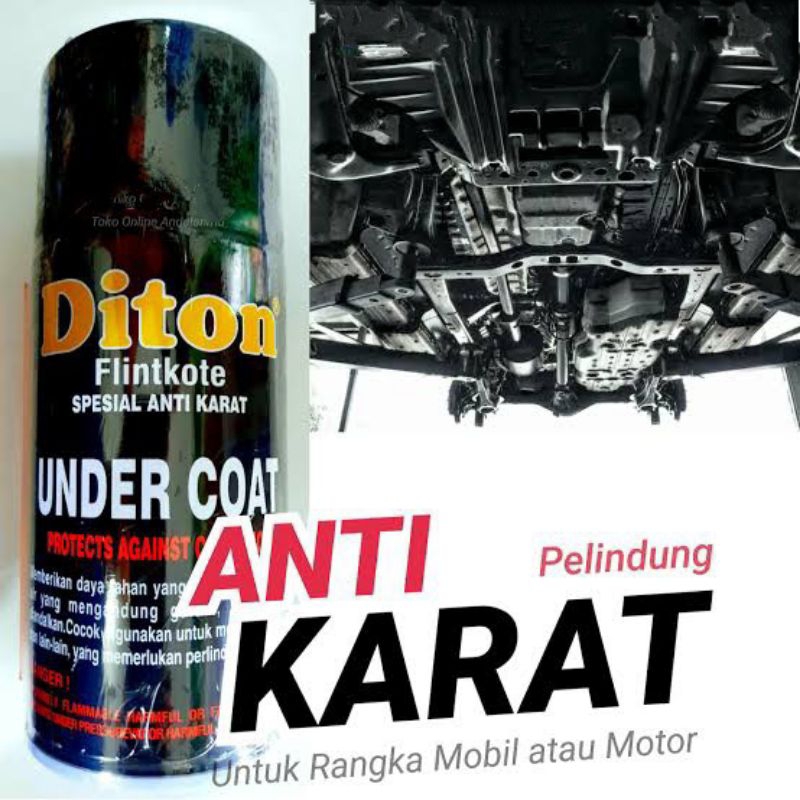 Pilok Anti Karat Diton Flinkote Cat Semprot Rangka Motor Mobil 300ml