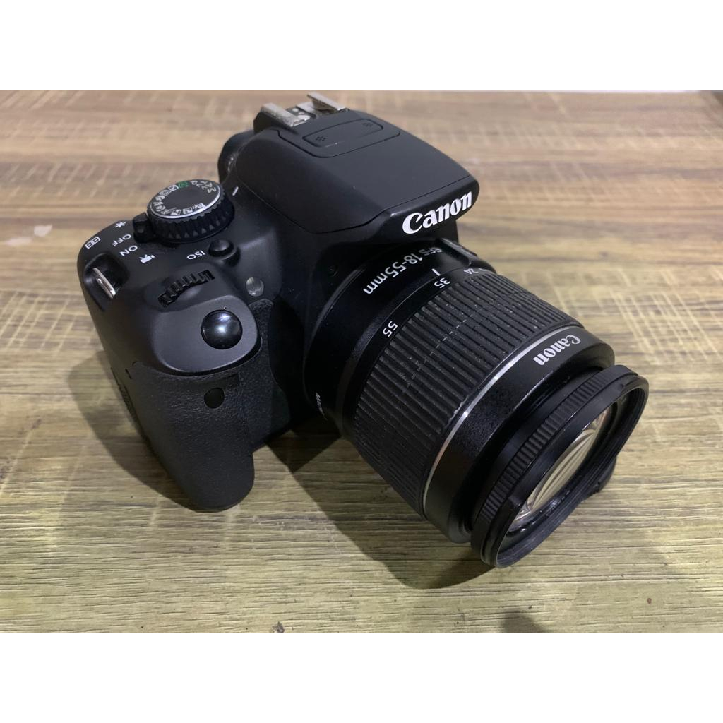 Canon 650D Kit 18-55mm III mulus second bukan 600D 700D 750D 1300D 1500D 1200D