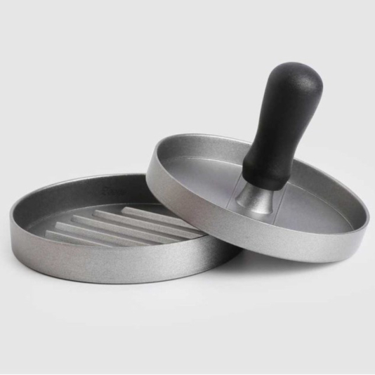 Unik Cetakan Daging Burger Bulat Meat Patty Maker Hamburger Press Berkualitas
